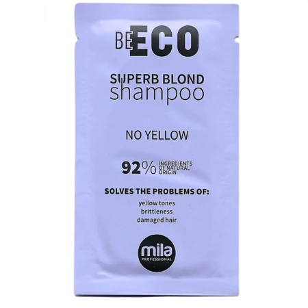 Mila Professional Be Eco Superb Blond szampon, 10 ml