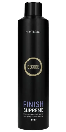 Montibello, Decode, Finish Supreme, spray mocno utrwalający, 400 ml 