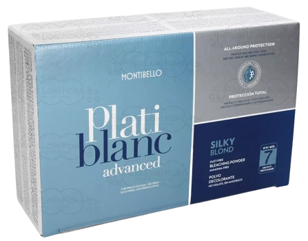 Montibello Platiblanc Silky Blond, rozjaśniacz do włosów, 2x500g