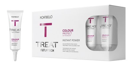 Montibello, Treat NaturTech, Colour Protect, Instant Power, Ampułka do włosów farbowanych, 12 ml