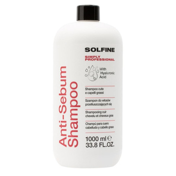 Solfine CARE ANTI-SEBUM, szampon przeciw przetłuszczaniu, 1000 ml