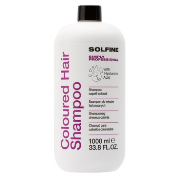 Solfine CARE COLOURED HAIR, szampon do włosów farbowanych, 1000 ml