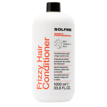 Solfine CARE FRIZZY HAIR, odżywka do włosów kręconych, 1000 ml