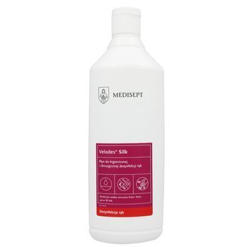 Velodes Silk Medisept, płyn do dezynfekcji rąk, 1000 ml