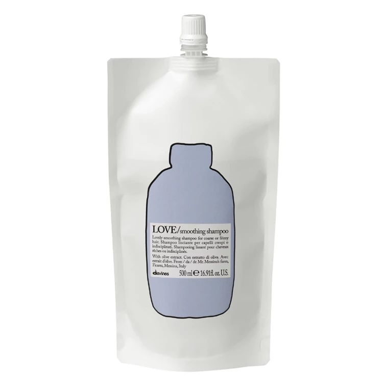 DAVINES LOVE Smoothing Szampon Wygładzający 500 ml – Do Włosów Puszących się