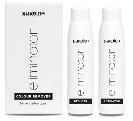 Dekoloryzator Subrina Removal Eliminator koloru reduktor i aktywator 2x100 ml