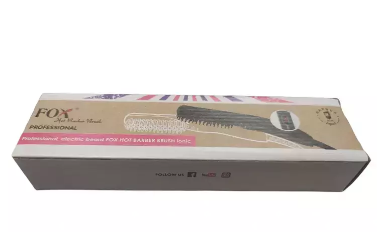 Elektryczna szczotka do brody Fox Hot Barber Brush Ionic