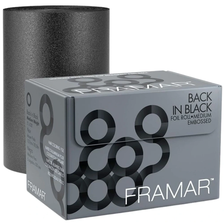 Framar Folia do koloryzacji Back In Black – 12,7 cm x 97,5 m