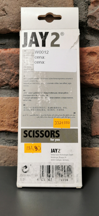 Nożyczki Jay2 Scissors for you 5,5 cala