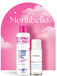 Montibello Smart Touch zestaw micelarny szampon + płyn micelarny do twarzy Repair My Hair 300 + 30 ml